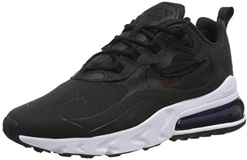 Nike Air Max 270 React Women's Shoe, Scarpe da Corsa Donna, Black/Black-White, 36.5 EU