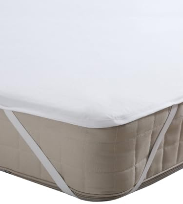 Beedsooth Molton Matratzenschoner 120x200 Wasserdicht | 100% Baumwoll-Oberseite Atmungsaktiver Matratzenschutz mit OEKO-TEX STANDARD 100 Zertifizierung und 4 Eckgummis