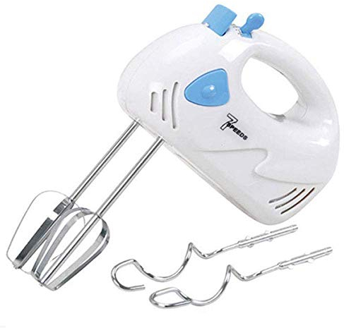 Frusta a Mano Frusta a Mano elettrica Frusta a Mano Frusta e frullatore Elettrico da Cucina 100 W Elettrico 7 velocità Impostazioni Frullatore Professionale per Alimenti e Dolci PE