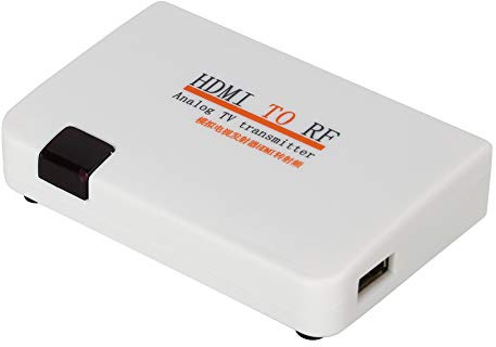 Adaptateur de Câble Coaxial HDMI vers RF pour TV, Prise en 480I/480P/576I/576P/720P/720I/1080I/1080P, émetteur TV Analogique