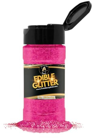 Twinkle my Drink Glitzerpulver für Getränke (Rosa - für über 250 Getränke)