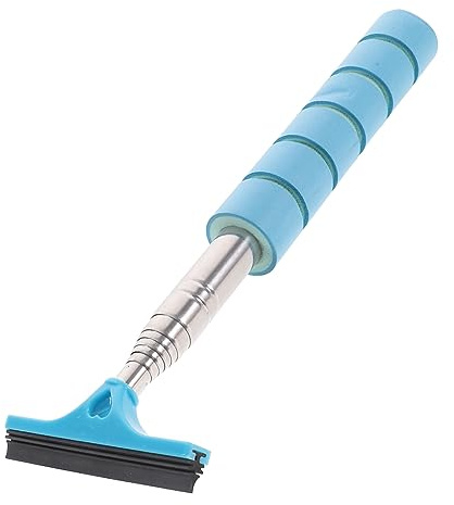 Gatuida Raclette De Rétroviseur Latéral Extensible Bleu, Outil De Nettoyage De Vitres De Voiture Portable, Accessoire Automobile, Nettoyage Pare-Brise Sécurisé, Usage Quotidien Voiture