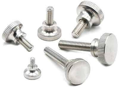 Bolzen, Bolzen, 5 Stück M2 M2,5 M3 M4 M5 M6 Rändelschraube aus Edelstahl 303, hoher Kopf, handfest, Rändelschraube, Handgriffknopfschraube (Farbe: 5 Stück, Größe: M5 x 30 mm) ( Color : 5pcs , Size : M