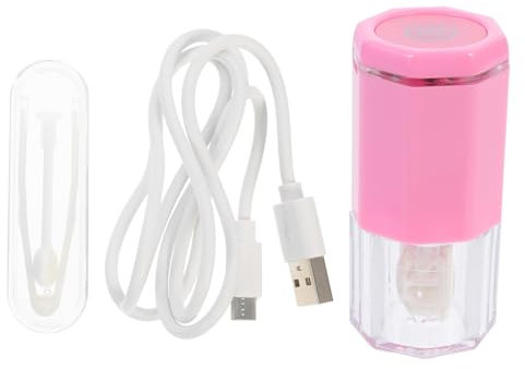 ORFOFE Elektrischer Automatischer Kontaktlinsenreiniger Mit Rotierender Reinigungsfunktion Tragbar Aus Sicherem Material Auslaufsicher Für Reisen Und Täglichen Gebrauch