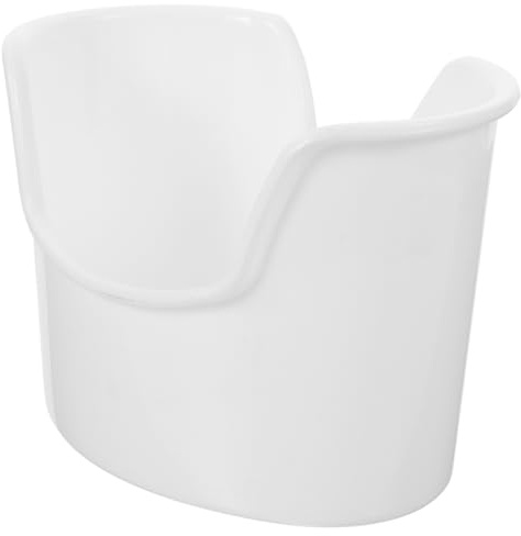 Lavabo per Orecchio Bianco in Plastico, Vaschetta per Cerume | Togli Cerume Orecchie Adulti, per Pulizia delle Orecchie a Casa e Ufficio