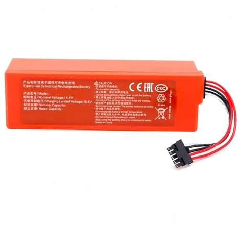 Replacement D099-4S2P Battery ，Compatible With Mi Robot Vacuum-Mop 2 Pro MJSTS1 、Vacuum-Mop 2 C101 、Mop MJSTP(6400mAh)