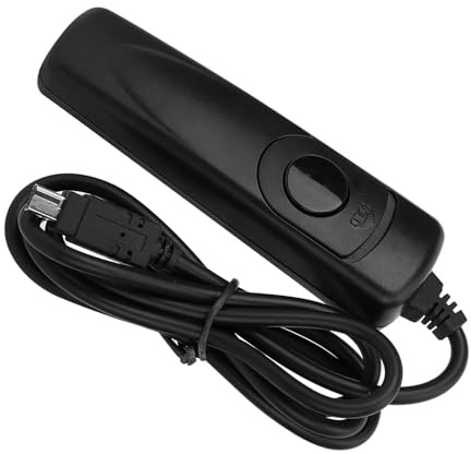 Plyisty Déclencheur à Distance SLR pour Appareil Photoz7 Z6 D7500 D7200D90, Prix de Vue par Ampoule, Léger et Portable, Longueur 90 Cm, recommandé pour la Nuit/Produit/Publicité/Cerf
