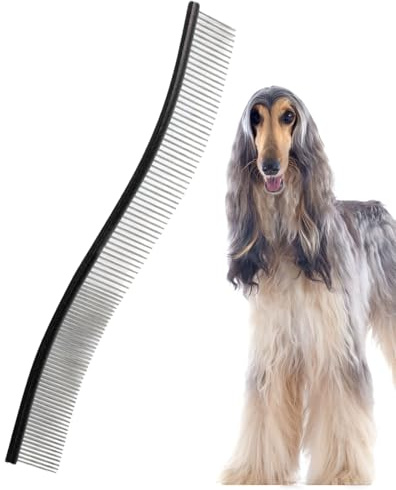 Hundkammar för pälsmattor | Hundkam för djurfällande hår - hundkam i metall, kattskötselverktyg för att ta bort trassel och knutar för