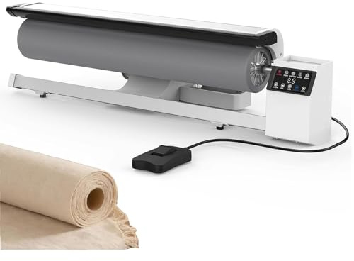 GEHPYYDS Macchina da Stiro rotativa Commerciale con pressa a Vapore Digitale, Ferro da Stiro a Vapore con Rullo Rotante per Un bucato efficiente - per la Cura delle federe, vaporizzatrice per Tessuti