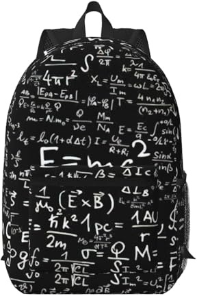 RRhgipp Svart tavla tapet resor laptop ryggsäck 43 cm stor skola pojke flickor kvinnor affärer män datorväska gåva