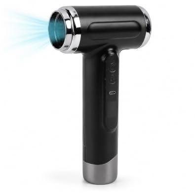 Elprico Asciugacapelli Senza Fili, Ricaricabile USB 15600mAh, 200W per Viaggio, Campeggio