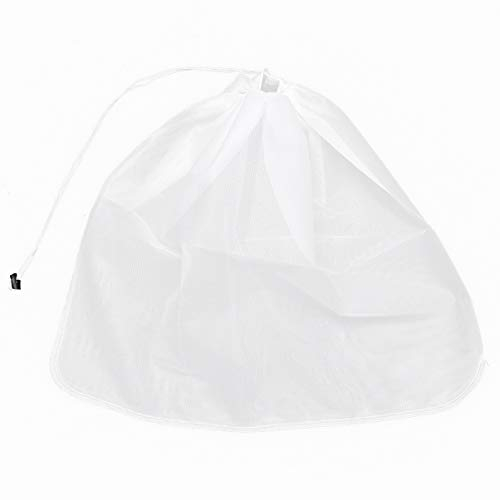 Cabilock Bolsa De Filtro Nylon De Alimenticio para Elaboración De Cerveza y Whisky Filtro De Malla Fina Reutilizable para Suministros De Cocina y Cervecerías Domésticas