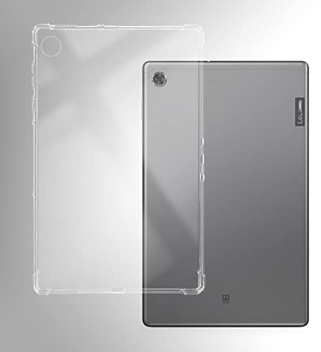 Zcooooool Hülle für 10,1 Zoll Lenovo Tab M10 (TB-X605F/ TB-X605L) Mit Verstärkter Eckenabdeckung, Transparent