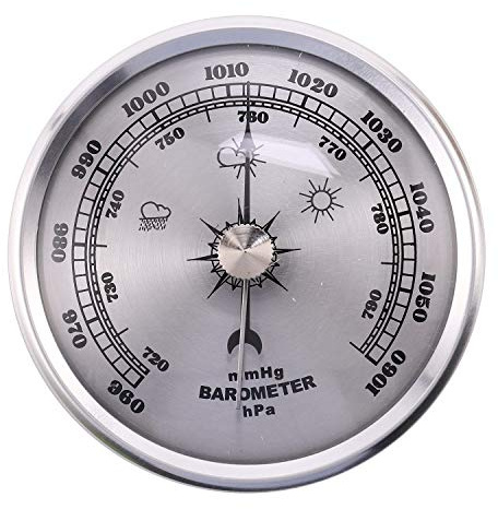 Per Manometro Domestico Stazione Meteorologica Appeso A Parete In Metallo Barometro Termometro Multifunzione Atmosferico Igrometro Portatile