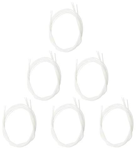Toyvian 5juegos Cuerdas De Nylon Para Ukelele De Accesorios Musicales Para Instrumentos De Cuerda Tono Brillante y Respuesta Rápida