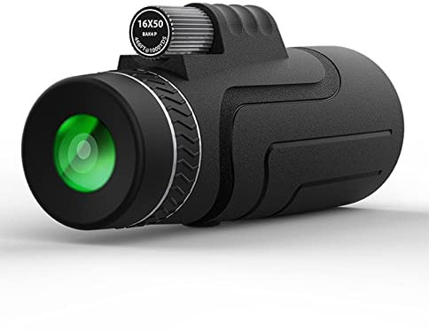Ultra Hd, Monoculars Telescope, 16x50 High Definition Monocular Telescope, Lens & BAK4 Prism, Suitable for wild, bird watching, hiking, camping