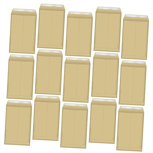 SHOWERORO 25stücke Verdickt Lagerung Taschen Umschläge Selbst-adhesive Datei Taschen Student Papier Datei Für Büro Schule Postkarten Behälter Dokumente Aufbewahrung