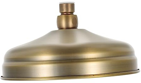 POPETPOP Cabezal De Ducha Retro Rociador De Ducha Ducha De Lluvia Cabezal De Ducha Fijo Rociador De Baño Duchas Presurizadas Boquilla De Ducha De Baño Ducha De Lluvia Cobre Dorado