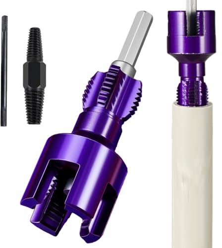 Filettatrice Per Tubi PVC | Filettatrice Integrata Per Tubi Interni Ed Esterni | Per Progetti Fai Da Te In Seminterrato Garage Giardino Esterno