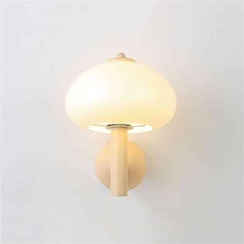 Moderna Lampada da Parete a LED, Lampada da Parete in Vetro, Lampada da Comodino per Camera da Letto, Lampada da Parete per testiera, Lampada da Parete per Interni con Soggiorno