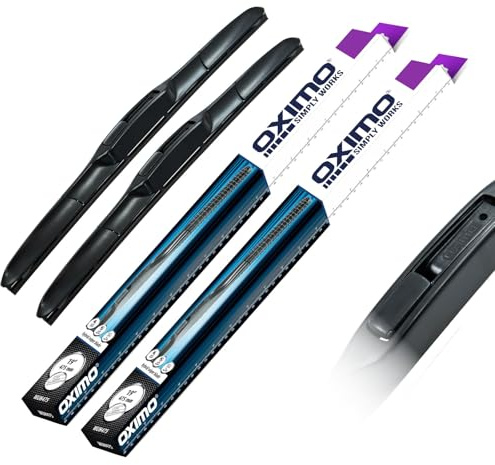 OXIMO Essuie-glaces pour Porsche 928 1 I Coupé 1986-1991 | Avant, Lot de 2 balais d’essuie-glace - 475 mm à gauche, 475 mm à droite