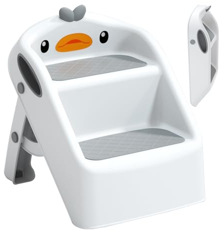 Escabeau pliable – Plateforme élévatrice compacte pour enfant, aide à l'escalade peu encombrante | Conception de antidérapante sécurisée, objectif de support d'accès indépendant, placement du