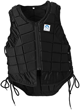 KQFCAZRE Gilet D'équitation pour Enfants et Adultes, Tailles Enfant, Garçon, Fille, Homme et Femme