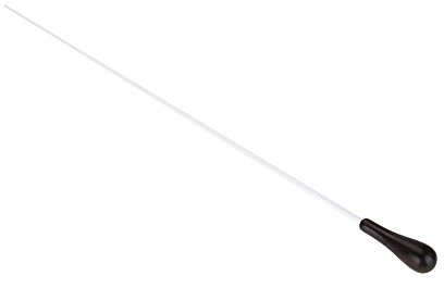 Dirigenten-Taktstock, Ebenholz Griff Band, 38cm/15 Zoll, Musikalischer Taktstock für Chor, Symphonie, Konzert, Oper, Festspiel und Proben