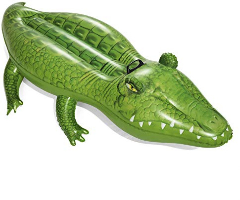 Bestway Schwimmtier, Krokodil, 168 x 89 cm, 41010, Multicolor, Einheitsgröße
