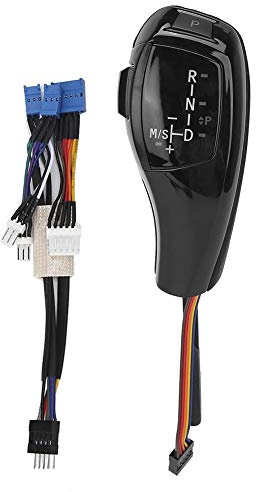 Für Gear Shift LHD EBTOOLS Der automatische Schaltknauf mit elektrischem Schalthebel LHD passt auf E46 E60 E61 Verkleidung für den Stil F30 (Schwarz glänzend)