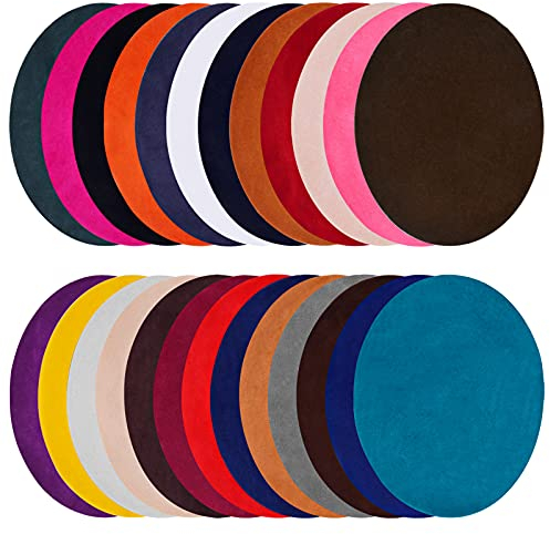 25 Stück Flicken zum Aufbügeln, Oval Bügelflicken Patches zum Aufbügeln, Reparatur Nähen Elbow Knie Aufbügelflicken, 25 Farbe Denim Patches Bügeleisen Reparatursatz Kit für Jacken Pullover Hosen