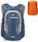 LOCAL LION Wanderrucksack Rucksack 20L mit Regenschutz Fahrradrucksack Reiserucksack Daypack für Damen und Herren wasserdicht zum Wandern Bergsteigen Reisen