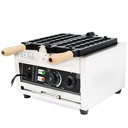 Gaufrier à bulles anti-adhésif - 1500 W - Pour boulangeries, restaurants