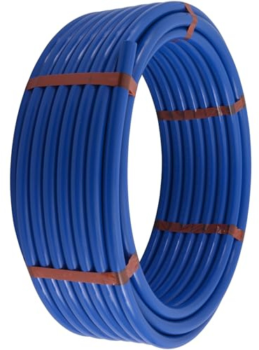 SharkBite 1/2 Inch x 300 Feet Blue PEX-A, Made in the USA, Flexible Water Pipe Tubing for Plumbing, UA60B300