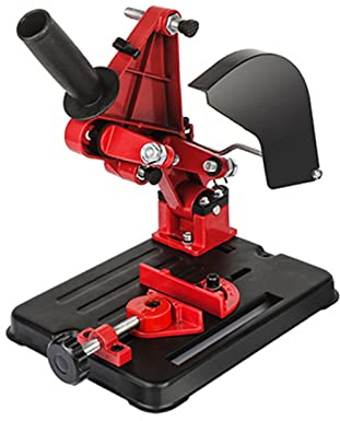 ALMVIS Multifunktionswinkelschleifständer Schneidmaschine Halterung for 100-125 Winkelschleifer Werkzeuge Halter Suppor Bohrmaschine Zubehör Messerschärfset(Set 1)