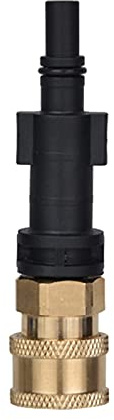 Hochdruck-Schneeschaumlanze Unterlegscheiben-Schlauchadapter, 6,35 mm (1/4 Zoll), Schnelltrennanschluss, Schaumstoffdüse, Hochdruckreiniger, Schlauch-Ersatz (für Black Decker)