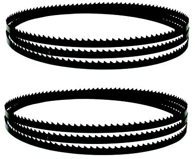 2 pièces 2120mm bois lame de scie à ruban 2120X9.5X0.5mm 10 TPI carbone lames de scie à ruban outils de travail du bois accessoires