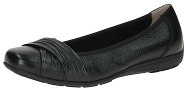 CAPRICE Women Ballet Flats Leather Comfortable
