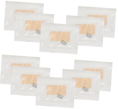 HONMEET 10pezzi Silicone Per e Adesivi Impermeabili Patch Silicone Per Ustioni Lesioni e Adatti Per