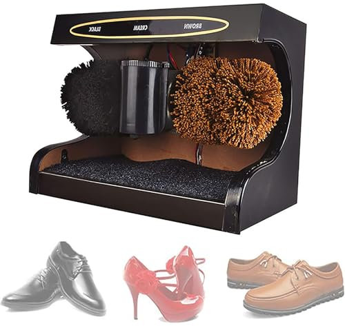 Cireuse à Chaussures Automatique à Induction, polisseuse à Chaussures Automatique for Usage Domestique, polisseuse à Chaussures électrique en Titane for Usage Public