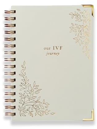 Martha Brook IVF Journal | A5 Personalised Fertility Journal | IVF Journey Planner & Emotional Support | Guided Reflections & Appointment Tracking | Gift for IVF Support