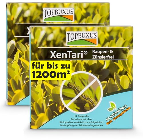 TOPBUXUS XenTari - 30gr - Gegen den Buchsbaumzünsler - Biologisch - Sicher für Bienen und Vögel. (2)