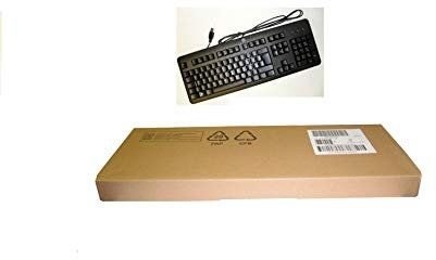HP black keyboard KU-1156 PN 672647-003 (Renewed)