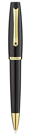 Montegrappa Kugelschreiber Manager aus Harz in der Farbe Schwarz, ISMANBYC