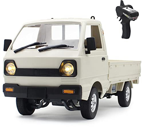 Mostop Ils avaient plus de 1/10 de conduite avec camion pick-up, stretcher avec véhicule tout terrain, enlèvement d'enfants, gazéification et contrôles dans les camions de camion, jouets et éclairage