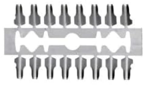 BLUE FARM | Lame sgorbie monouso. Misura 05. Pezzi per confezione 48 (16 x 3) 39.440.05 X-BLADE