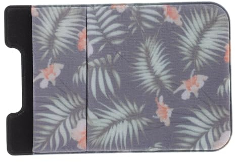 Gadpiparty Supporto Adesivo Per Carte Per Smartphone Portacarte Pratico e Compatto Organizer Per Banconote e Carte Soluzione Per Smartphone Per Trasportare