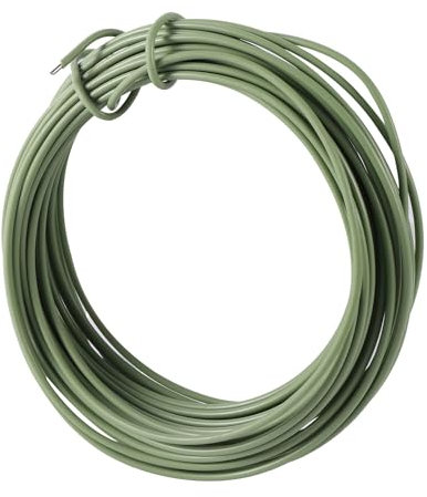 OZLCUA Bonsai-Draht 10/20 Meter Bonsai DIY Weiche Eisendraht Gebündelte Linie Unterstützung Werkzeuge Bonsai Draht Obstgarten Und Garten Utensilien Gemüse anlage Modellierung Basteldraht(Green,10m)