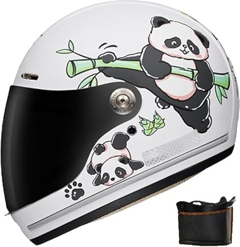 Casco integral para niños, casco de scooter homologado ECE con visera solar y bufanda extraíble, casco de bicicleta para niños y niñas de 3 a 12 años C,46-52CM