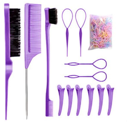 Peines De Estilo Para Mujeres - Cepillo Para Dividir,Peines Pequeños Desenredantes Para Mujeres Y Niñas Uso En Salones Y Peluquerías Para Trenzar Cardar Y Estilismo Diario